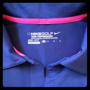 🔥 stylish Nike PGA performance golf polo shirt!